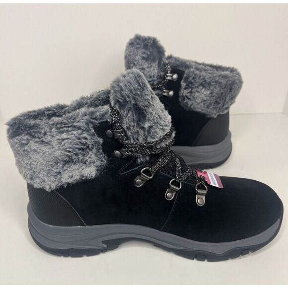 Skechers NWOB Women's Relaxed Fit: Trego Falls Finest - 167178 BLK - Picture 4 of 10